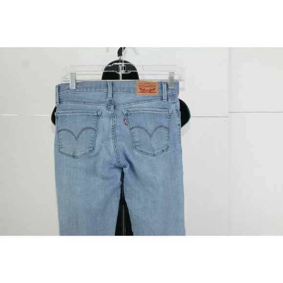 ladies LEVI STRAUSS & CO. stretch 710 super skinny blue jeans size 27 - Picture 6 of 9